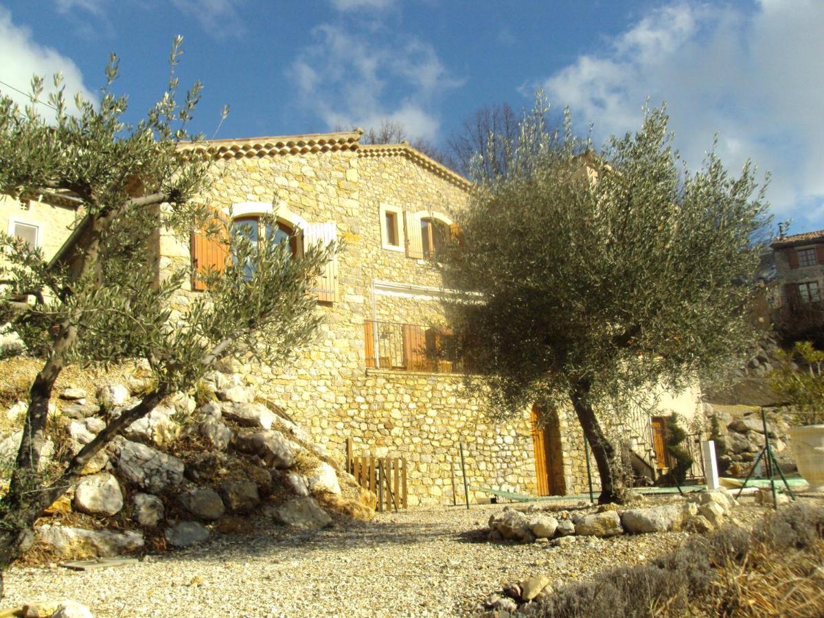 Les Chambres D'Hotes Du Mas Face Au Ventoux Plaisians Exterior foto